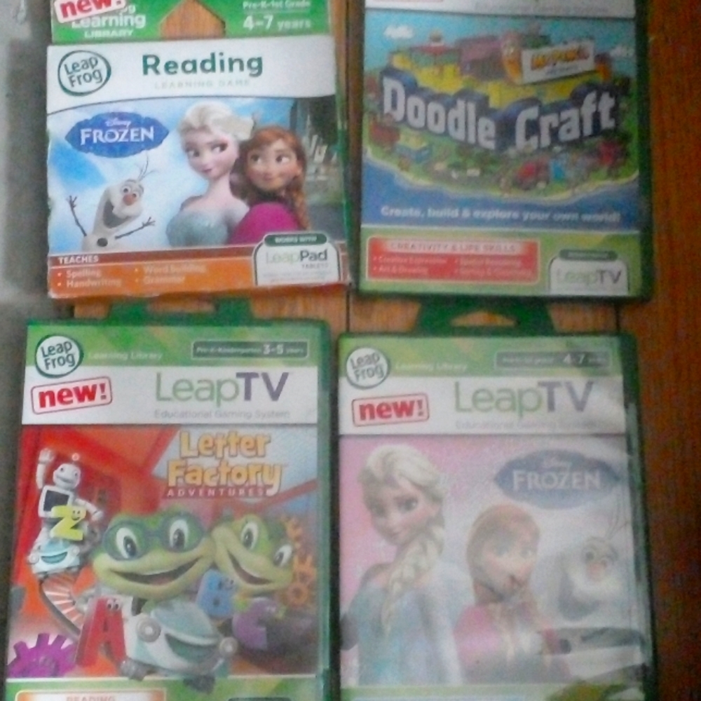 Leap frog learning games